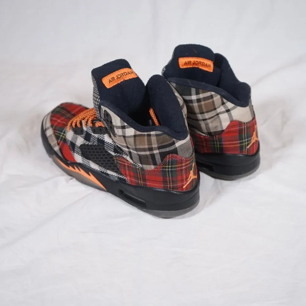 Jordan Brand Air Jordan 5 Retro GS Plaid FD4814-008 Size 5Y